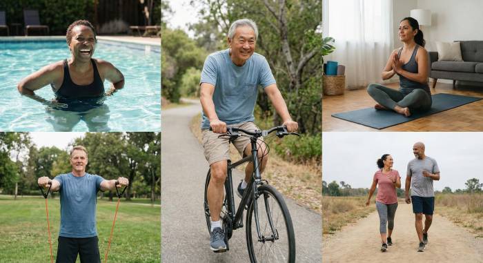 Exercícios de baixo impacto para articulações